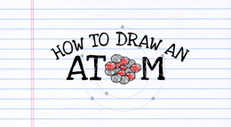 如何画原子！
